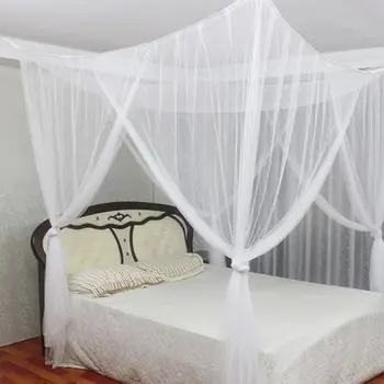 New Princess Lace Canopy Mosquito Net Four Corner Post Bug Insect Repeller No Frame Full Queen King Size Bed Home Mosquito Net
New Princess Lace Canopy Mosquito Net Four Corner Post Bug Insect Repeller No Frame Full Queen King Size Bed Home Mosquito Net