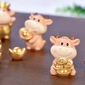 новогодние украшения 2021 Fortune New Year Golden Bull Ornaments Micro Landscape DIY Desktop Decor Gift Домашний декор
новогодние украшения 2021 Fortune New Year Golden Bull Ornaments Micro Landscape DIY Desktop Decor Gift Домашний декор