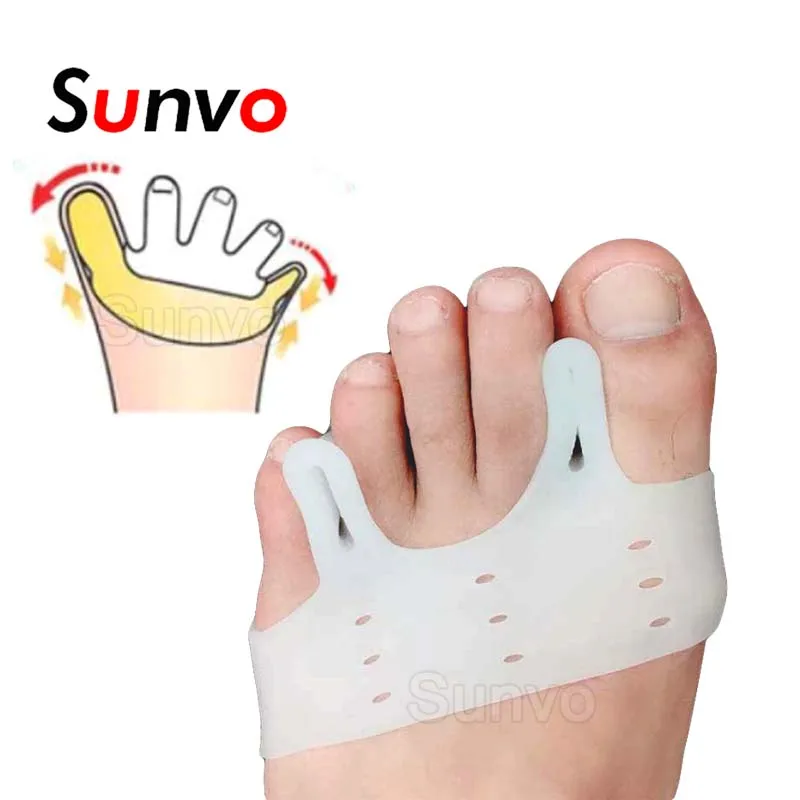 Hallux Valgus Small Thumb Correction Bunion Toe Separator Forefoot Protector Straightener Corrector Pain Relief Insert Insoles
Hallux Valgus Small Thumb Correction Bunion Toe Separator Forefoot Protector Straightener Corrector Pain Relief Insert Insoles