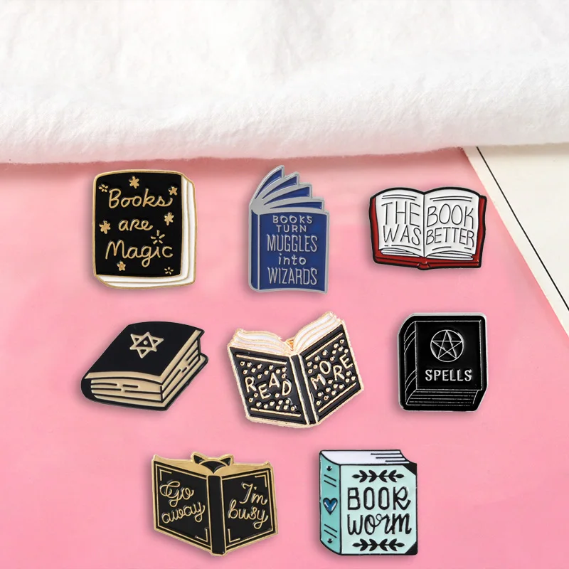 Book pins Books are the ladder of human progress Brooches Badges Bag Fashion Enamel pins Gifts For Friends Jewelry wholesale
Book pins Books are the ladder of human progress Brooches Badges Bag Fashion Enamel pins Gifts For Friends Jewelry wholesale
