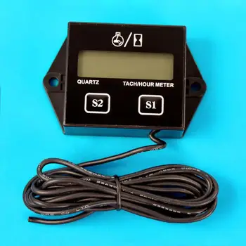 Black Bike Tach Inductive Tach/Hour Meter for Motorcycle Hour Counter Counter Small Engine
Black Bike Tach Inductive Tach/Hour Meter for Motorcycle Hour Counter Counter Small Engine