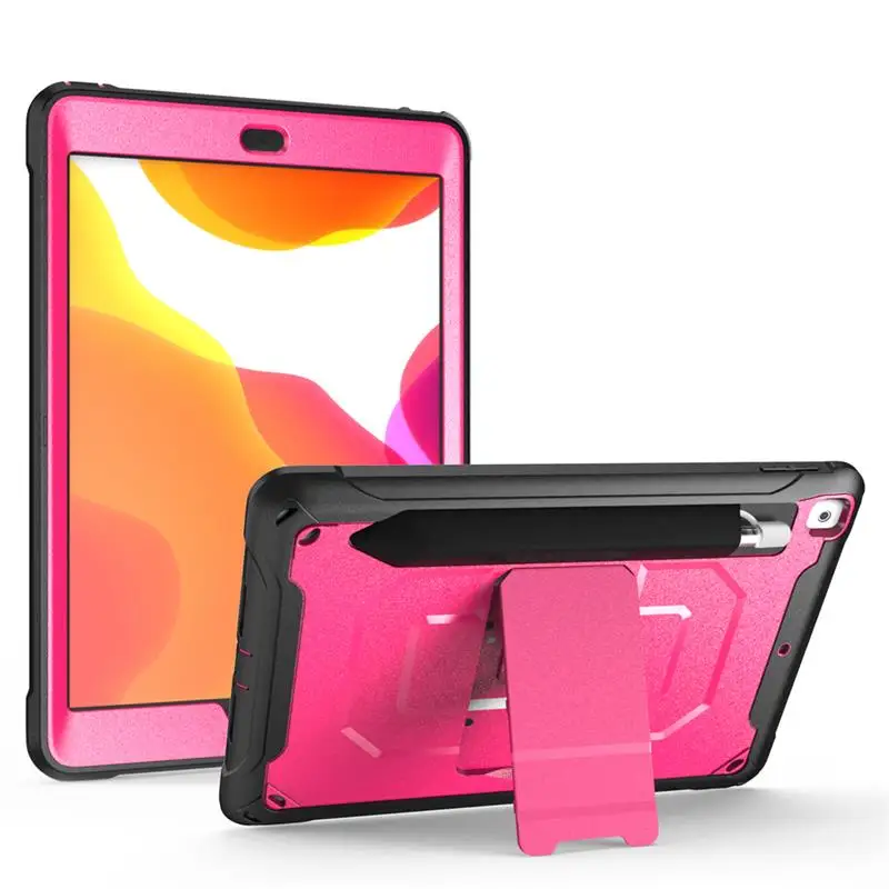 For iPad 7th Generation 2019 TPU Case 3 Layers Ultra-Thin Tablet Shockproof Protective Cover with Pen Holder For iPad 10.2 Case
For iPad 7th Generation 2019 TPU Case 3 Layers Ultra-Thin Tablet Shockproof Protective Cover with Pen Holder For iPad 10.2 Case