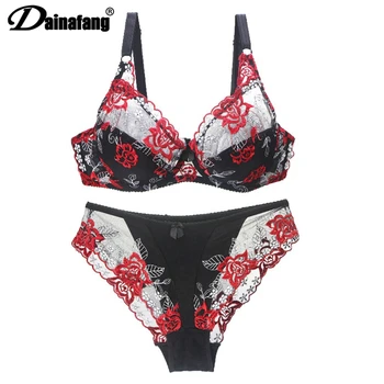 32-40 ABC Cup Intimates Hollow out Lace Bra And Briefs France Sexy Women Ultra-thin Underwear Bra Set Sexy Lingerie Bra Up Sofe
32-40 ABC Cup Intimates Hollow out Lace Bra And Briefs France Sexy Women Ultra-thin Underwear Bra Set Sexy Lingerie Bra Up Sofe