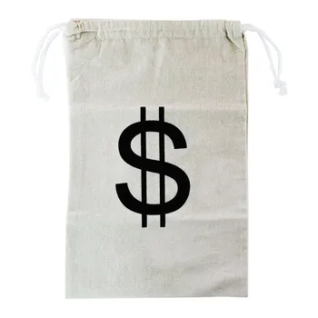 Large Capacity Canvas Money Storage Bags Drawstring Closure and Dollar Sign Design Organizer Bags Clothes Kid Toys Storage Bags
Large Capacity Canvas Money Storage Bags Drawstring Closure and Dollar Sign Design Organizer Bags Clothes Kid Toys Storage Bags