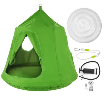Carrying 220 lb Hangout HugglePod tree tent multi-scenario application with LED light string suitable for children
Carrying 220 lb Hangout HugglePod tree tent multi-scenario application with LED light string suitable for children