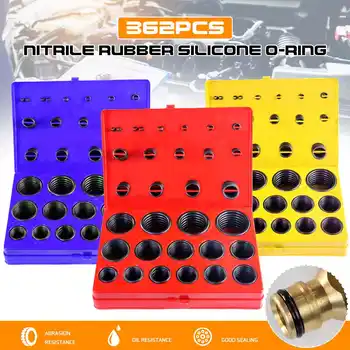 362Pcs Nitrile NBR Rubber Strip Car O Ring Rubber Seal Assortment Set R01-R32 Sealing Strips Garage Plumbing O Ring
362Pcs Nitrile NBR Rubber Strip Car O Ring Rubber Seal Assortment Set R01-R32 Sealing Strips Garage Plumbing O Ring