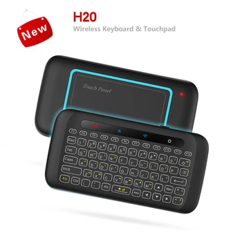 H20 2.4GHz Wireless Mini Keyboard Backlight multi-touch touchpad Air mouse With 280mAh Battery Long Standy for PC Smart TV Box
H20 2.4GHz Wireless Mini Keyboard Backlight multi-touch touchpad Air mouse With 280mAh Battery Long Standy for PC Smart TV Box