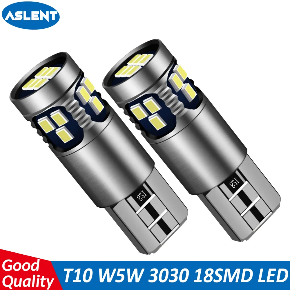 ASLENT T10 W5W Super Bright LED Auto Wedge Parking Bulbs Canbus No Error Interior Reading Dome Lamp WY5W Car Turn Side Light 12v
ASLENT T10 W5W Super Bright LED Auto Wedge Parking Bulbs Canbus No Error Interior Reading Dome Lamp WY5W Car Turn Side Light 12v