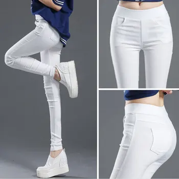 Women pencil pants skinny black white Leggings spring summer Cotton slim Lady Leggings Pencil 4xl Plus Size Legging
Women pencil pants skinny black white Leggings spring summer Cotton slim Lady Leggings Pencil 4xl Plus Size Legging