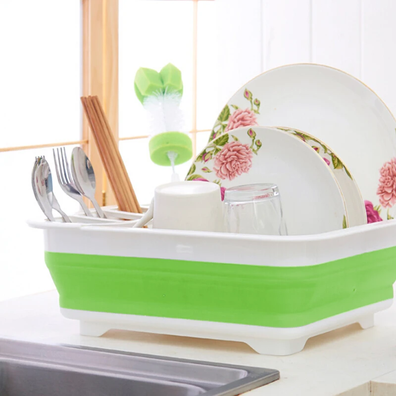 New Foldable Dish Basket Collapsible Colanders Foldable Silicone Kitchen Organizer Dish Rack Cutlery Baskets Folding Strainers
New Foldable Dish Basket Collapsible Colanders Foldable Silicone Kitchen Organizer Dish Rack Cutlery Baskets Folding Strainers