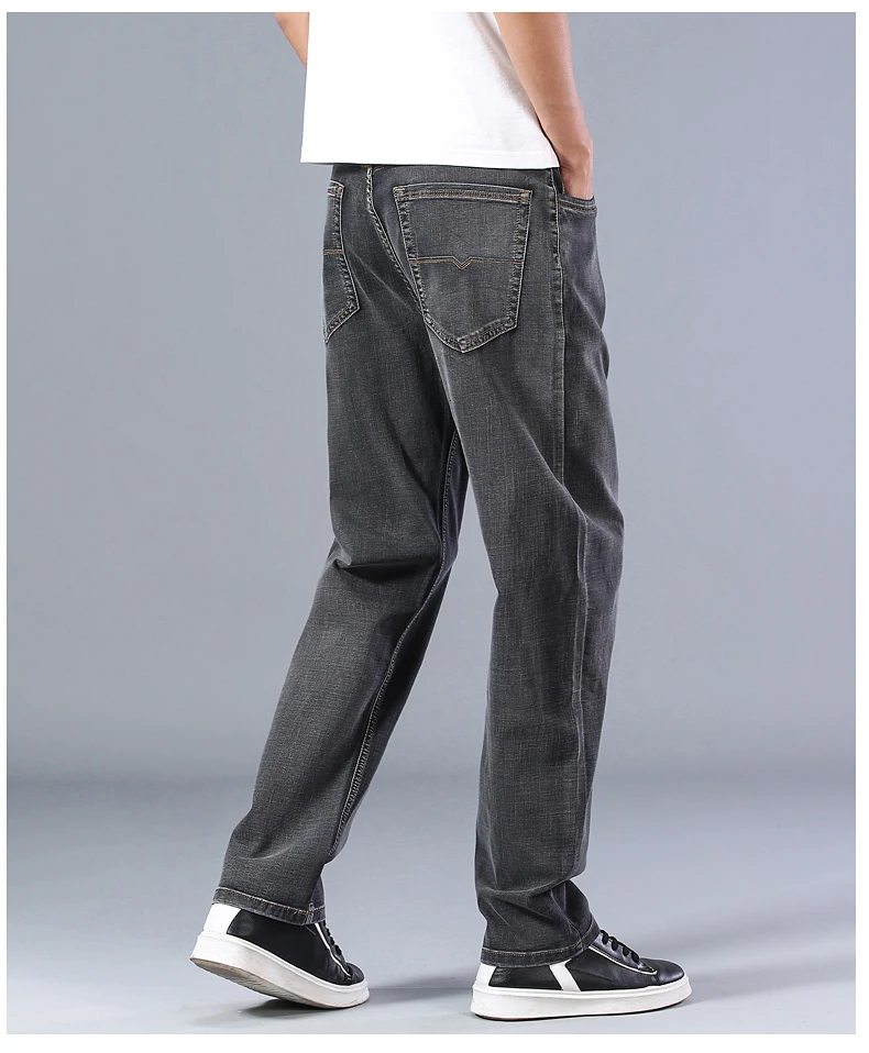 Mens Thin leg Loose Jeans Classic Mens Thin leg Loose Jeans Classic