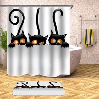 35Cartoon Animals Shower Curtain Waterproof Bath Curtains for Bathroom Bathtub Bathing Cover Extra Large Wide 12pcs Hooks
35Cartoon Animals Shower Curtain Waterproof Bath Curtains for Bathroom Bathtub Bathing Cover Extra Large Wide 12pcs Hooks