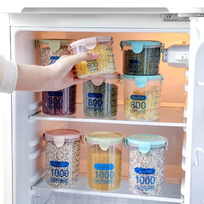 PP Food Storage Box Plastic Clear Container with Lids Kitchen Storage Bottles Jars Dried Grains Tank Spice Plastic Storage Box
PP Food Storage Box Plastic Clear Container with Lids Kitchen Storage Bottles Jars Dried Grains Tank Spice Plastic Storage Box