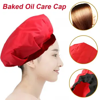 

Microwavable Heating Cap Dyed Hair Oil Cap Hot Cold Dual Use Hat Hair Care Cap Cordless Heated Deep Conditioning Cap