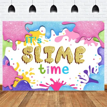 Slime Time Photography Backdrop for Photo Studio Slime Colorful Rainbow Painting Children Birthday Background Drawing Photoshoot
Slime Time Photography Backdrop for Photo Studio Slime Colorful Rainbow Painting Children Birthday Background Drawing Photoshoot