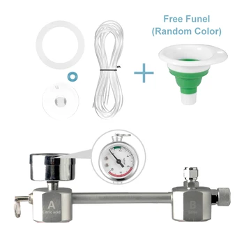 Aquarium CO2 Regulator System Kit co2 Diffuser Generator with Valve Bubble Atomizer Solenoid Fish Tank Carbon Dioxide For Plants
Aquarium CO2 Regulator System Kit co2 Diffuser Generator with Valve Bubble Atomizer Solenoid Fish Tank Carbon Dioxide For Plants