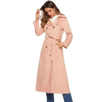 women Corduroy maxi coat lapel jacket elegant slim double breasted belted design blazers winter warm outerwear VKCO1072 
women Corduroy maxi coat lapel jacket elegant slim double breasted belted design blazers winter warm outerwear VKCO1072