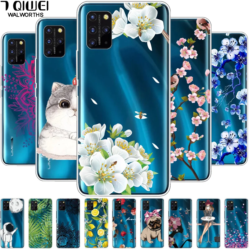 Для Umidigi S5 Pro Чехол 6 39 ''прозрачный мягкий TPU чехол для Bison GT 2021 силиконовый