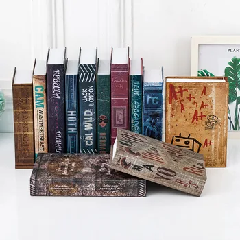 Retro Nostalgic Industrial Style Fake Book Simulation Book Decoration Antique Book Model Prop Study Room Office Decor Ornaments
Retro Nostalgic Industrial Style Fake Book Simulation Book Decoration Antique Book Model Prop Study Room Office Decor Ornaments