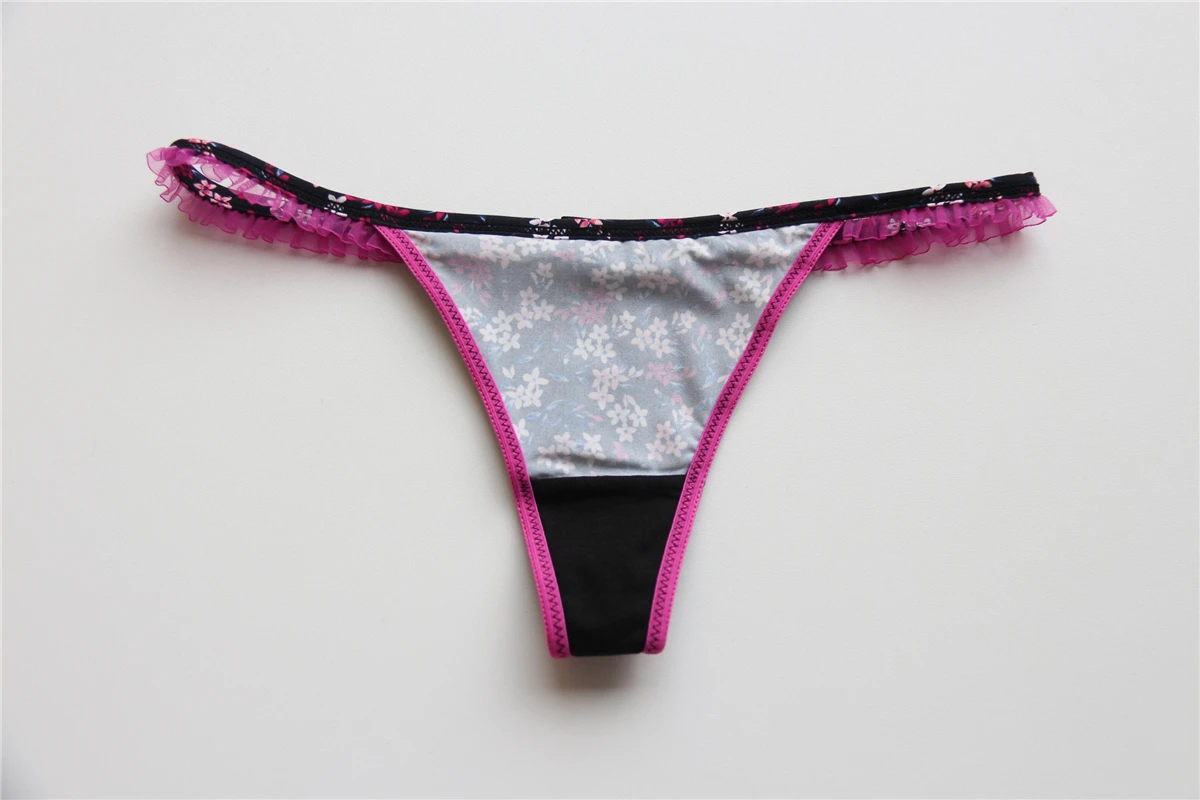Women's Bow Ruffle Underwear