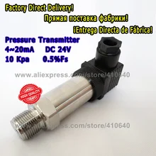 10Kpa Industrial Pressure Transmitter 24VDC Power 4 to 20mA Output 3/4 NPT Pressure Port We Can Produce Based On Your Demand
10Kpa Industrial Pressure Transmitter 24VDC Power 4 to 20mA Output 3/4 NPT Pressure Port We Can Produce Based On Your Demand