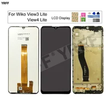 Écran tactile LCD pour Wiko View 3 Lite, 32 go/64 go, assemblage de réparation=