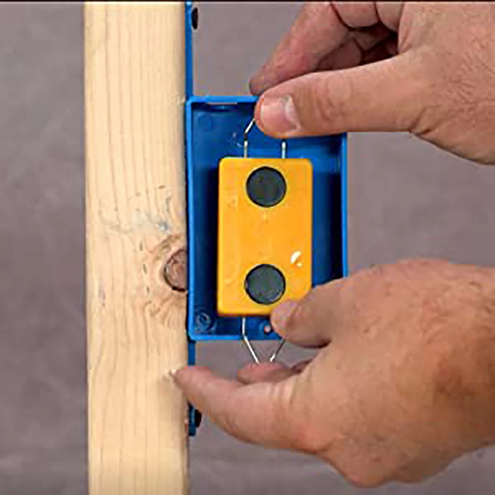 Woodworking Home Electrical Box Locator Positioner Drywall Cutout Tools Magnetic Industrial Trepanning Accurate Marking Tools
Woodworking Home Electrical Box Locator Positioner Drywall Cutout Tools Magnetic Industrial Trepanning Accurate Marking Tools