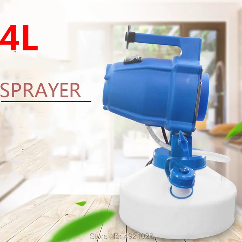 220V 1000W 4L Electric Cold Fog Ultra Low Volume Sprayer ULV 3-hole Insecticidal Air Sterilizer Epidemic Aerosol Atomizer
220V 1000W 4L Electric Cold Fog Ultra Low Volume Sprayer ULV 3-hole Insecticidal Air Sterilizer Epidemic Aerosol Atomizer