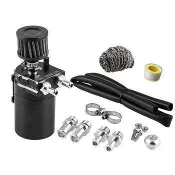 Universal Car Oil Catch Can Tank with Breather Compact Dual Cylinder Polish Baffled Engine Air Oil Separator Tank Premium New
Universal Car Oil Catch Can Tank with Breather Compact Dual Cylinder Polish Baffled Engine Air Oil Separator Tank Premium New