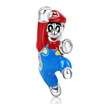 925 Sterling Silver Red Hat Man Beads Blue Overall Pant Sewer Repairman Charms Fit European Bracelet for Women 2020 Jewelry Gift
925 Sterling Silver Red Hat Man Beads Blue Overall Pant Sewer Repairman Charms Fit European Bracelet for Women 2020 Jewelry Gift