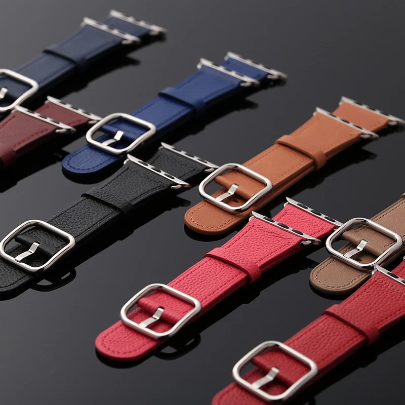 Genuine Leather Strap for Apple Watch Band 44mm 40mm 42mm, Bracelet Smart Accessories Wrist for iWatch 38mm series 4 3 2 1
Genuine Leather Strap for Apple Watch Band 44mm 40mm 42mm, Bracelet Smart Accessories Wrist for iWatch 38mm series 4 3 2 1