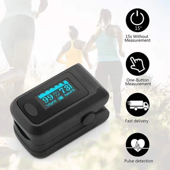 Digital Fingertip Pulse Oximeter LED Display Blood Oxygen Sensor Saturation Mini SpO2 Monitor Pulse Rate Measurement Meter
Digital Fingertip Pulse Oximeter LED Display Blood Oxygen Sensor Saturation Mini SpO2 Monitor Pulse Rate Measurement Meter