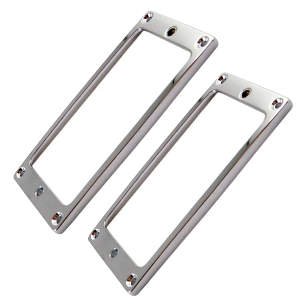 Set of 2 Pieces Humbucker Pickup Flat Bottom Ring Inside Frame for Electric Guitar Parts Decoration 4x4mm
Set of 2 Pieces Humbucker Pickup Flat Bottom Ring Inside Frame for Electric Guitar Parts Decoration 4x4mm