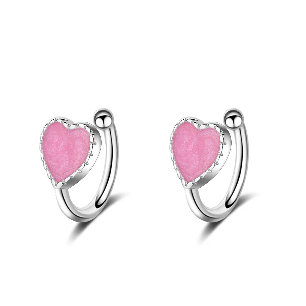 100% 925 Sterling Silver Romantic Love Heart Resin Ladies Clip Earrings Jewelry Women Drop Shipping Valentine's Day Gift
100% 925 Sterling Silver Romantic Love Heart Resin Ladies Clip Earrings Jewelry Women Drop Shipping Valentine's Day Gift