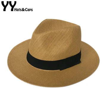 YY Solid Straw Panama Hat For Men Summer Beach Cap With Wide Brim Women Jazz Felt Hat Sombrero Verano Mujer CM19032
YY Solid Straw Panama Hat For Men Summer Beach Cap With Wide Brim Women Jazz Felt Hat Sombrero Verano Mujer CM19032
