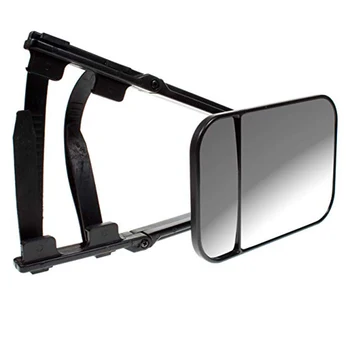 Adjustable PP 90 Degree Rotation Flat Large Black Rearview Mirror Towing Durable Convex Dual Glass Easy Install Extension Car
Adjustable PP 90 Degree Rotation Flat Large Black Rearview Mirror Towing Durable Convex Dual Glass Easy Install Extension Car