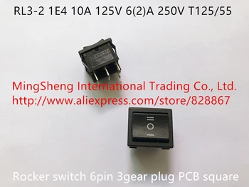 Original new 100% import rocker switch 6pin 3gear plug PCB square RL3-2 1E4 10A 125V 6(2)A 250V T125/55
Original new 100% import rocker switch 6pin 3gear plug PCB square RL3-2 1E4 10A 125V 6(2)A 250V T125/55
