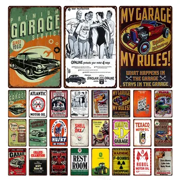 Retro Car Tin Signs Retro Metal Sign Plaque Metal Vintage Wall Decor for Garage Bar Pub Man Cave Decorative Plate Iron Painting
Retro Car Tin Signs Retro Metal Sign Plaque Metal Vintage Wall Decor for Garage Bar Pub Man Cave Decorative Plate Iron Painting