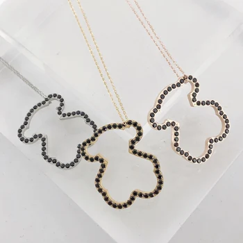 Bear Necklace Jewelry Women Fashion Animal Stainless Steel Necklace & Pendants Party Accessories Mama Bear Gift free ship
Bear Necklace Jewelry Women Fashion Animal Stainless Steel Necklace & Pendants Party Accessories Mama Bear Gift free ship