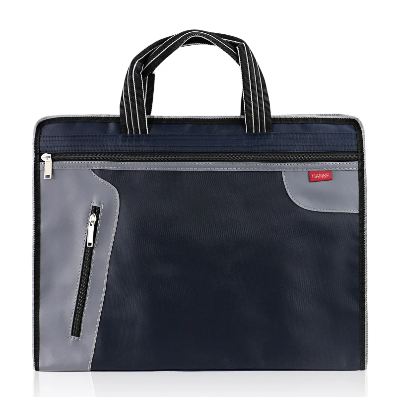 TIANSE A4 Filing Business Commercial Bag Document Bag Tote file folder Filing Meeting Bags Pocket Side Zipper protable canvas
TIANSE A4 Filing Business Commercial Bag Document Bag Tote file folder Filing Meeting Bags Pocket Side Zipper protable canvas