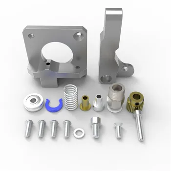Full Metal Extruder Kit for Ender 3 Adjustable Elasticity 1.75mm Filament Extruder for Creality CR-10 Series 3D Printer Parts
Full Metal Extruder Kit for Ender 3 Adjustable Elasticity 1.75mm Filament Extruder for Creality CR-10 Series 3D Printer Parts