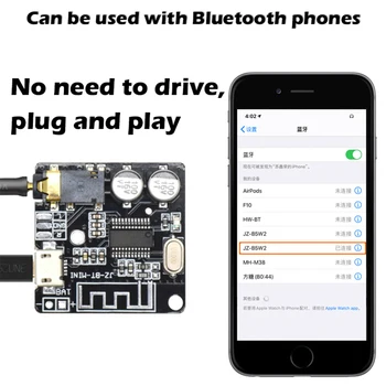 Bluetooth Audio Receiving Board Bluetooth 4.1 5.0 MP3 Lossless Decoder Board Wireless Stereo Music Module DIY Car Speaker
Bluetooth Audio Receiving Board Bluetooth 4.1 5.0 MP3 Lossless Decoder Board Wireless Stereo Music Module DIY Car Speaker