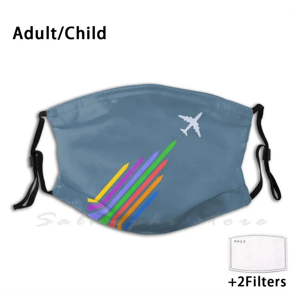 Travel Line Sky Airplane Plane Adult Kids Anti Dust Filter Diy Mask Airport Tourism Culture
Travel Line Sky Airplane Plane Adult Kids Anti Dust Filter Diy Mask Airport Tourism Culture