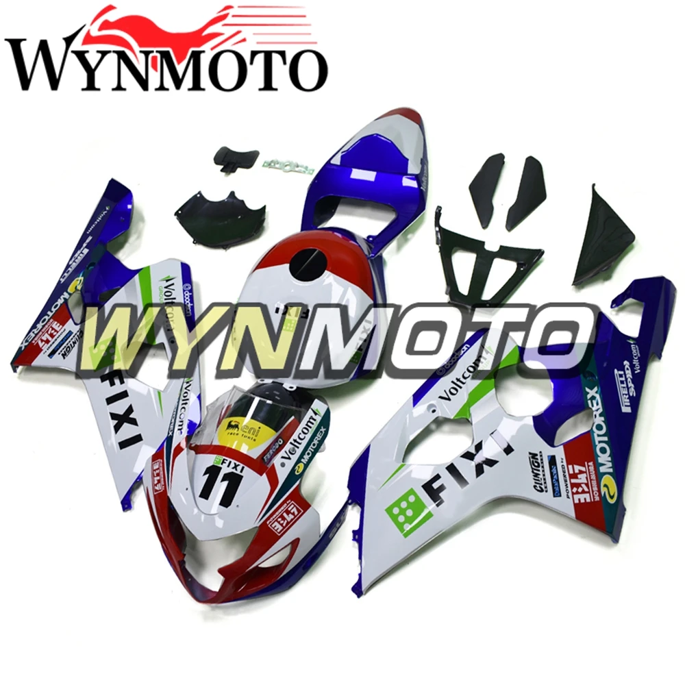 Полные Обтекатели для Suzuki GSXR600 GSXR750 04 05 2004 2005 K4 инъекция ABS пластик белый красный синий полный кузов
Полные Обтекатели для Suzuki GSXR600 GSXR750 04 05 2004 2005 K4 инъекция ABS пластик белый красный синий полный кузов