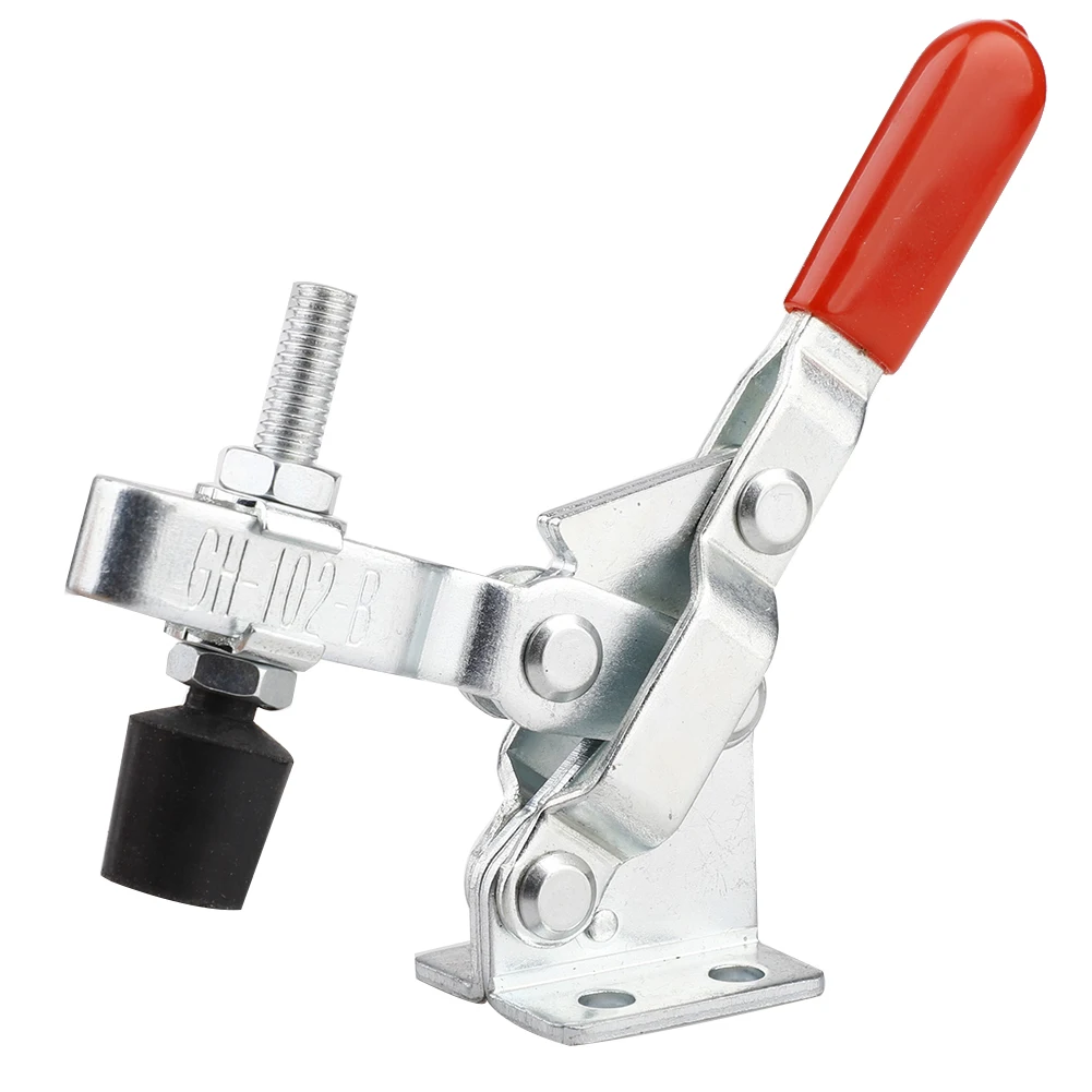 Vertical Toggle Clamp Latch 30kg Holding Capacity Quick Hand Tool Fixture Clamp Metal Rubber for Machine Operation Welding Tools
Vertical Toggle Clamp Latch 30kg Holding Capacity Quick Hand Tool Fixture Clamp Metal Rubber for Machine Operation Welding Tools