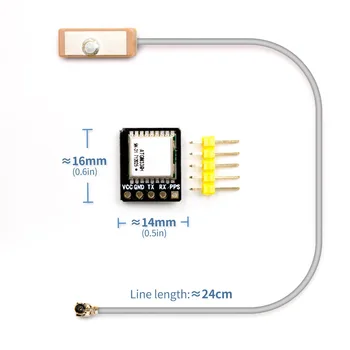 GPS+BDS dual-mode module flight control satellite positioning navigator, ATGM336H replacement, for arduino NEO-M8N NEO-6M
GPS+BDS dual-mode module flight control satellite positioning navigator, ATGM336H replacement, for arduino NEO-M8N NEO-6M