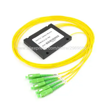 GPON EPON 2.0mm 5pcs/lot 1x4 ABS Box PLC Splitter Module 1x4 SC/APC Fiber Optical PLC Splitter with SC/APC Green connector
GPON EPON 2.0mm 5pcs/lot 1x4 ABS Box PLC Splitter Module 1x4 SC/APC Fiber Optical PLC Splitter with SC/APC Green connector