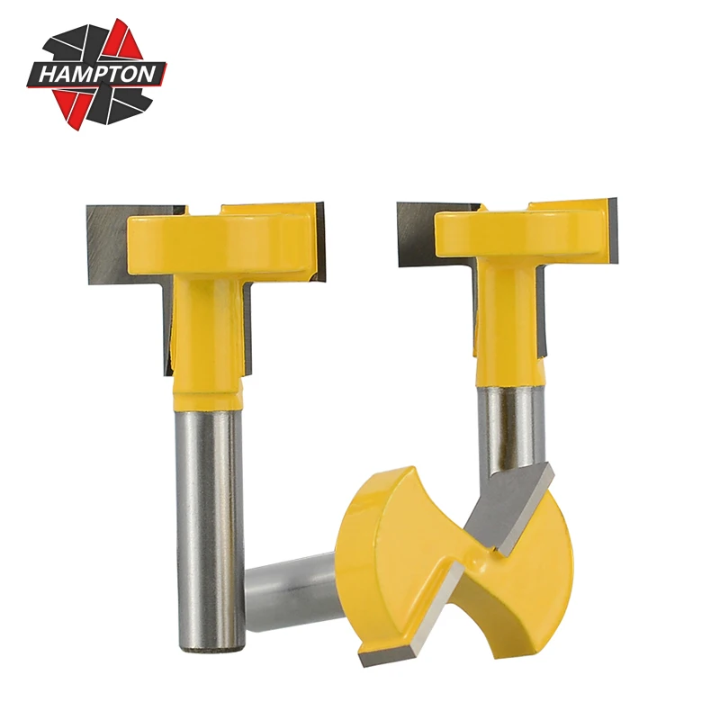 Hampton Wood Milling Cutter T-Slot Cutter Router Bit 8mm Shank Carbide Alloy Wood Router Bit Woodworking Tools
Hampton Wood Milling Cutter T-Slot Cutter Router Bit 8mm Shank Carbide Alloy Wood Router Bit Woodworking Tools