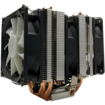 XUEYUFENGSHEN CPU Cooler 6 Pure Copper Heat Pipe Cooling Tower Cooling System CPU Cooling Fan CPU Radiator ForAMD
XUEYUFENGSHEN CPU Cooler 6 Pure Copper Heat Pipe Cooling Tower Cooling System CPU Cooling Fan CPU Radiator ForAMD