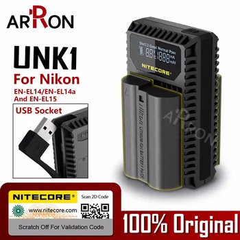 Nitecore UNK1 Digital USB Charger For Nikon Battery EN-EL14 EN-EL14a EN-EL15 D750 D810 D610 D7100 D800 D800E D7000 D7200 D600 
Nitecore UNK1 Digital USB Charger For Nikon Battery EN-EL14 EN-EL14a EN-EL15 D750 D810 D610 D7100 D800 D800E D7000 D7200 D600